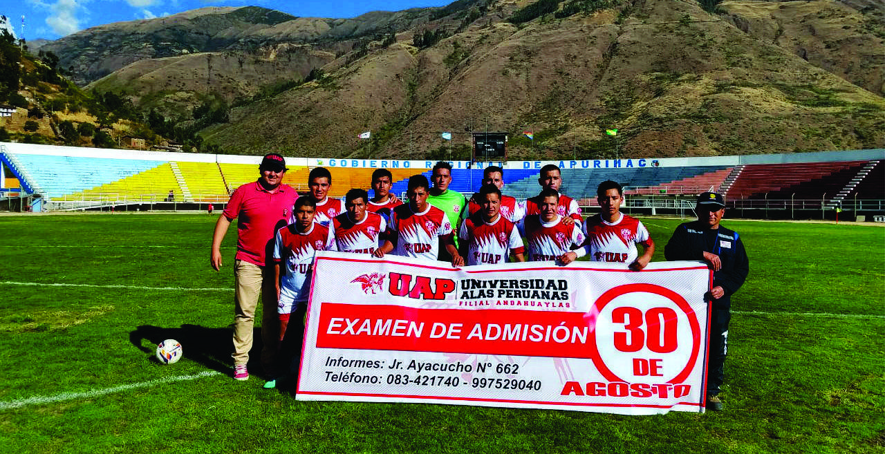 CLUB DEPORTIVO UAP SE PERFILA COMO REPRESENTANTE DE APURÍMAC EN LA COPA PERÚ