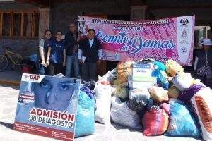 UAP LIDERÓ CON ÉXITO LA CAMPAÑA “UN ABRIGO PARA UN AMIGO” EN CHIVAY